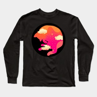 Cosmic Kitty Long Sleeve T-Shirt